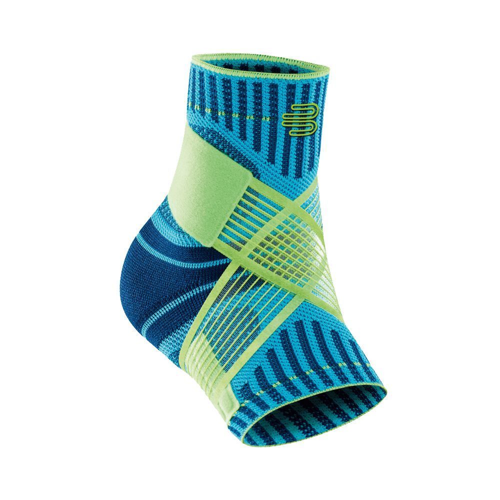 Bauerfeind Sports Ankle Support Enkelbrace - XXL - Links - Blauw