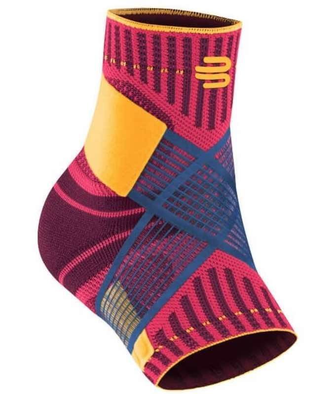 Bauerfeind Sports Ankle Support Enkelbrace - XL - Links - Roze