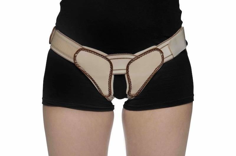 Orliman Dubbelzijdige Liesbreukband - XL - Universeel - Beige