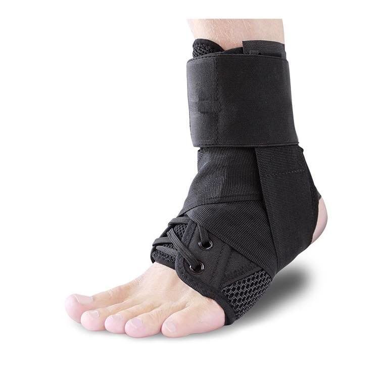 GO Medical Enkelbrace - S - Universeel - Zwart