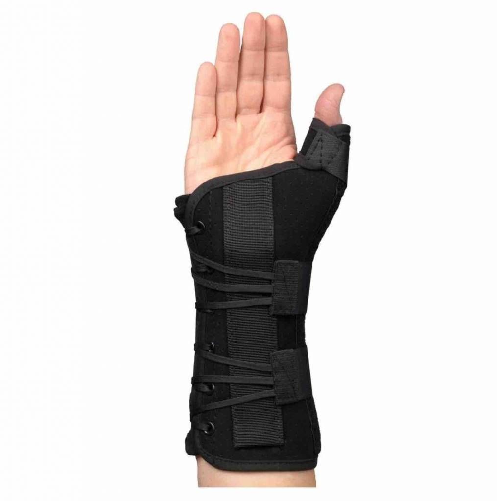 Basko Ryno Lacer Duimbrace / Polsspalk - M+ - Rechts - Zwart - Lang