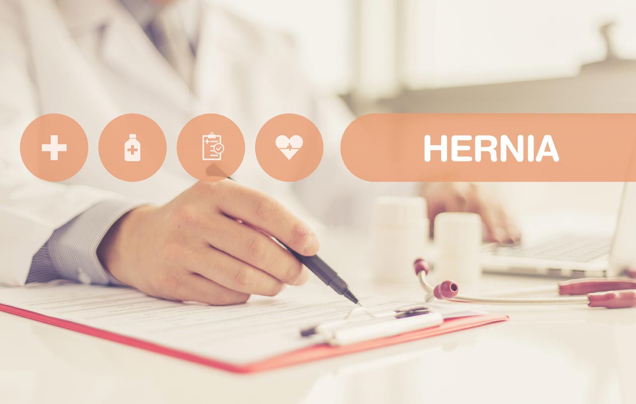 hernia symptomen