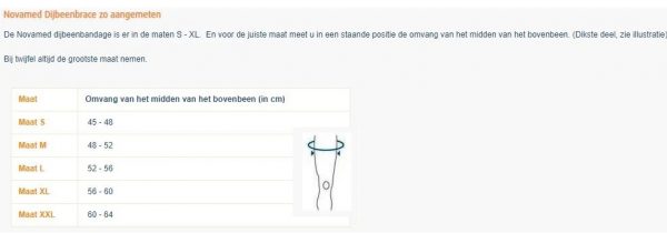 Novamed Dijbeenbrace