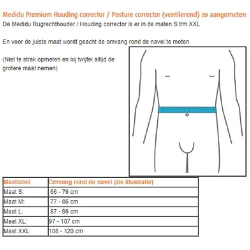 Medidu Premium Houding corrector / Posture corrector