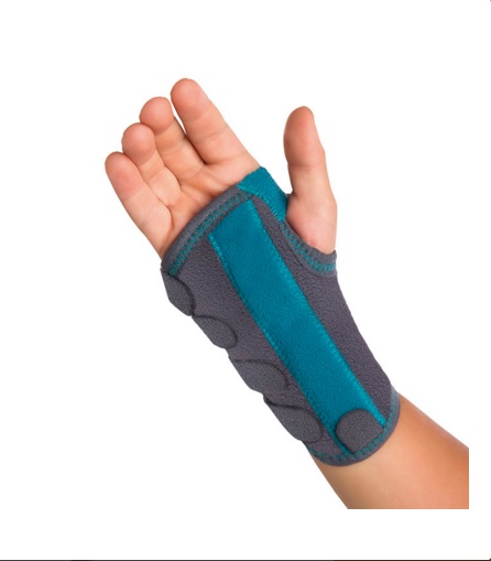 Orliman Kinder Polsbrace - 2 - Links - Grijs