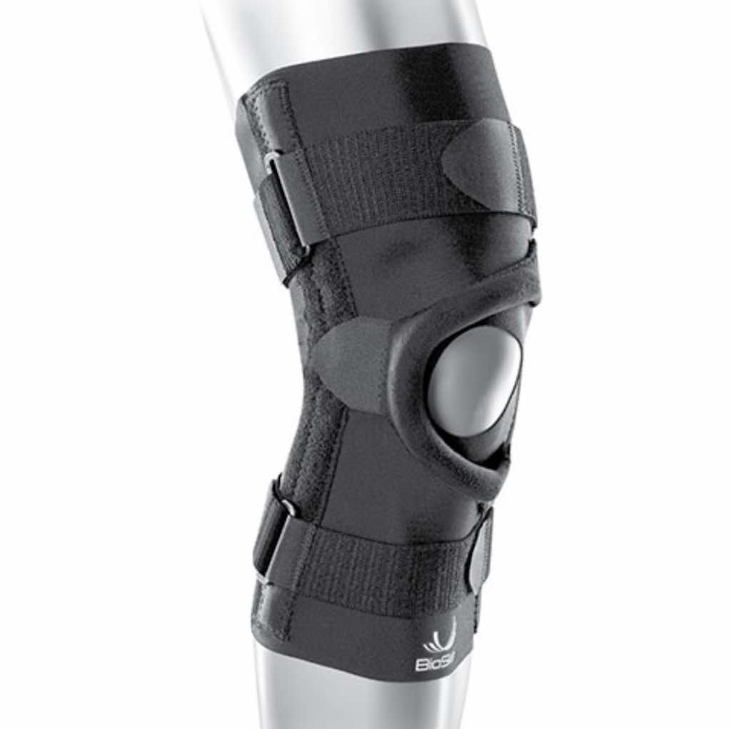 Bioskin Q-brace Kniebrace - XXXL - Universeel - Zwart
