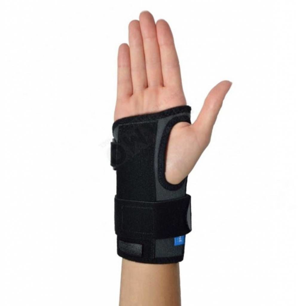 Thuasne Dynastab Dual Compacte Polsbrace - 2 - Universeel - Zwart